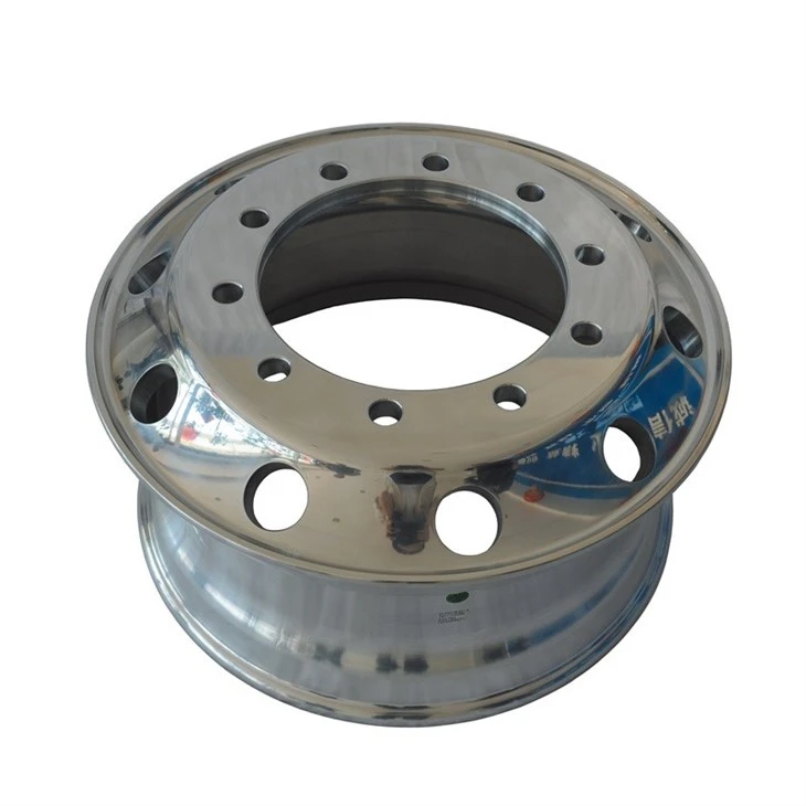 22.5 Polished Aluminum Truck Wheels