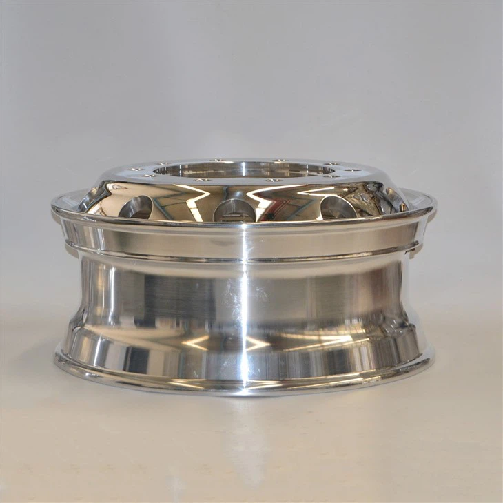 Polished Truck Wheels 22.5x8.25 Forged Aluminum Rim