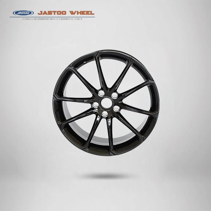 Ruedas de auto de pintura negra de 19x8.5 pulgadas para McLaren